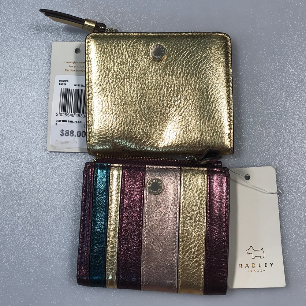 Two Brand new Radley Clifton Small Wallets